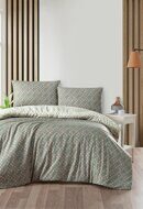 КПБ DO&CO"RANFORCE"200*220 (50*70/2) ELDON зеленый